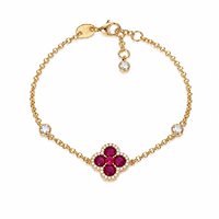 Bracciale Ultima Edizione Donna in Argento BAO1826 ROSSO GIALLO